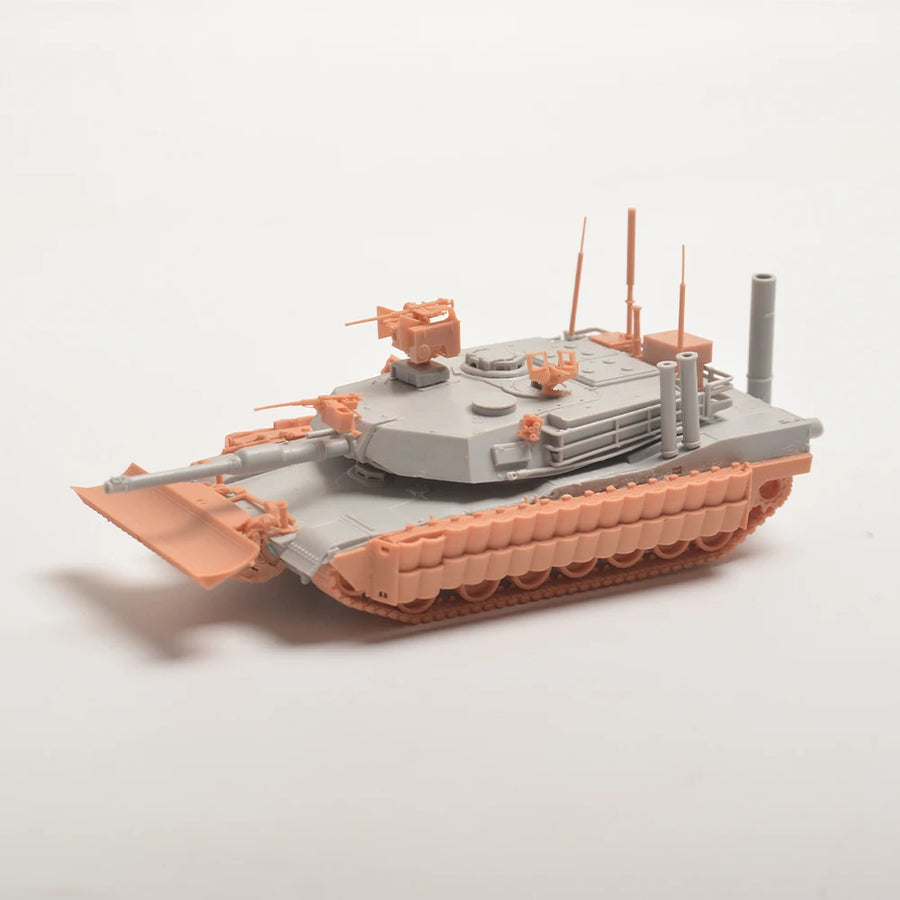 Modern US Army M1 Abrams Main Battle Tank 1/72 Resin Vehicle Kit - resin model view 2