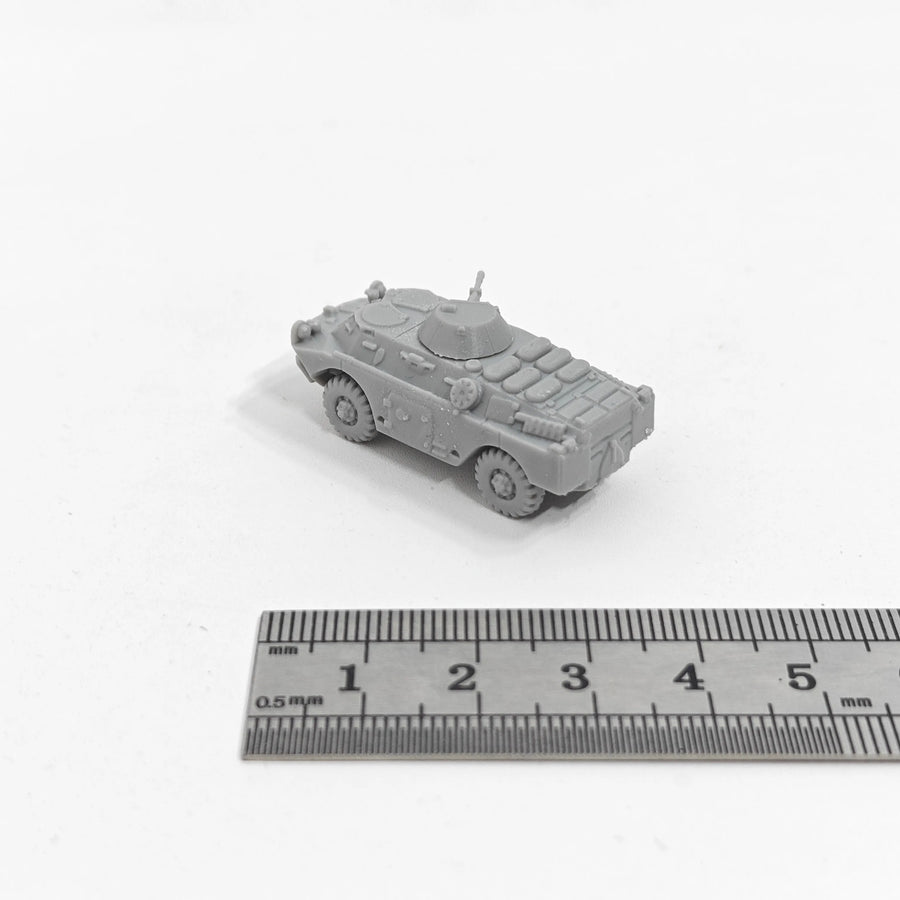 WWII Soviet BRDM-2 Armored Vehicle 1/144 Scale Resin Model Kit - 1/144 resin model view 5