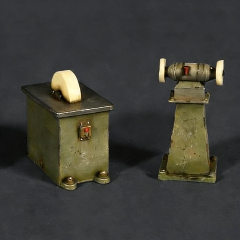 Panzerwerk Workshop Equipment Set 1/35 Resin Model Kit - 1/35 resin model view 3