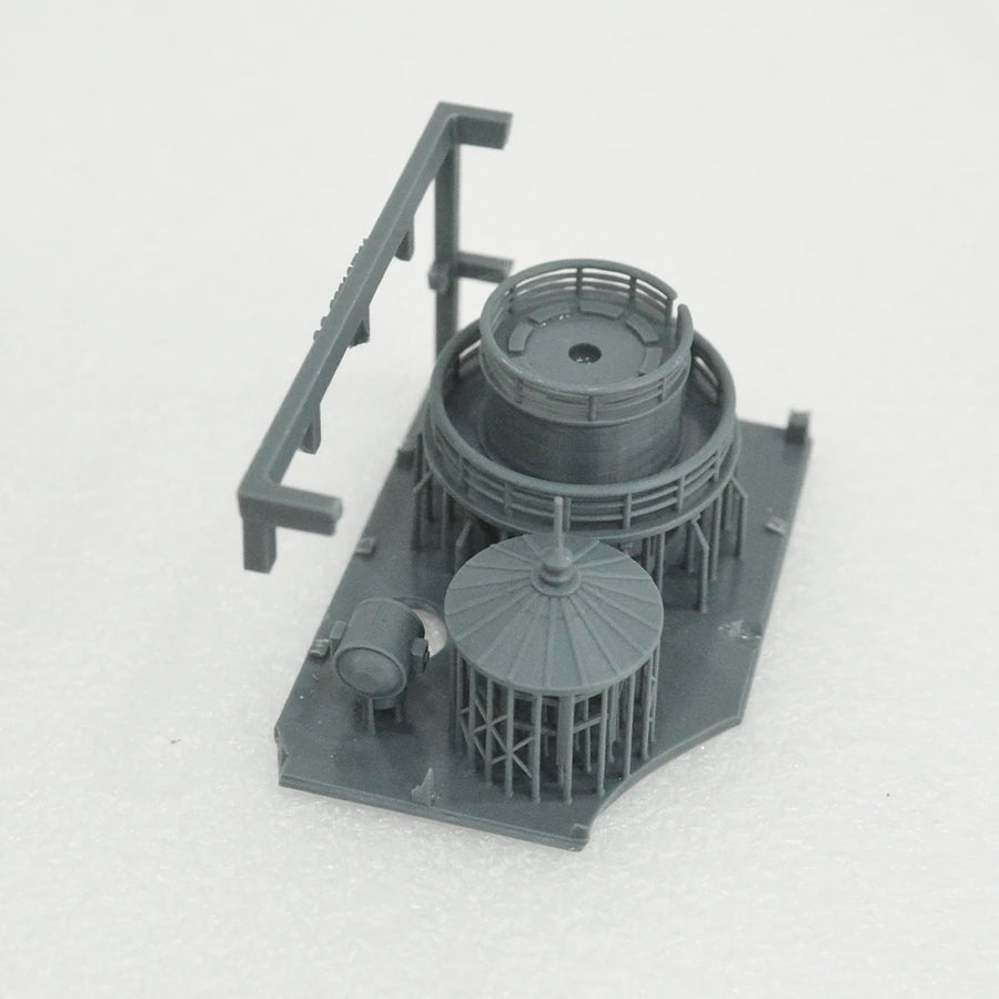 Lighthouse Lyt003 Factory Building Military Terrain 1/87 Resin Diorama Kit - 1/87 resin model view 3