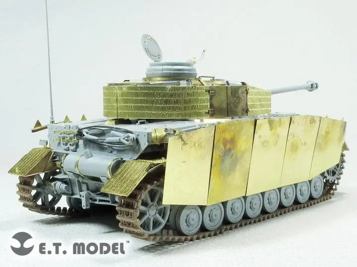 WWII German Panzer IV Ausf.H Mid Version 1/35 Resin Detail Kit - 1/35 resin model view 4