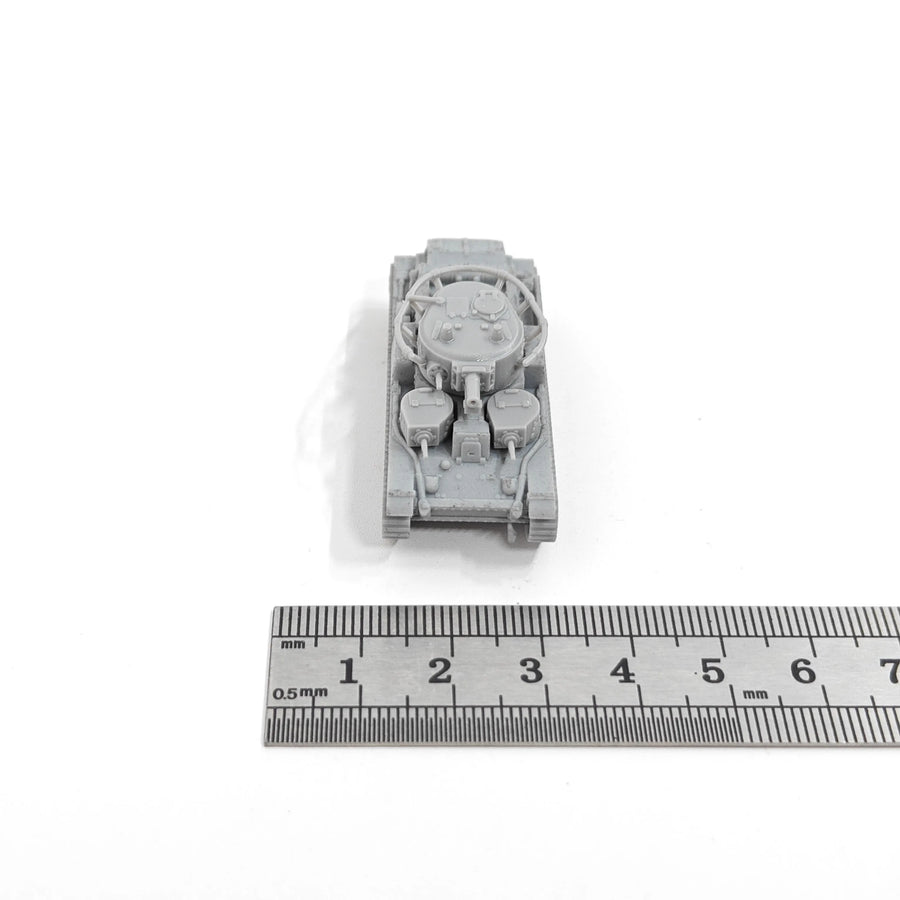 T-28 Medium Tank 1/144 Scale Resin Model Kit - 1/144 resin model view 3