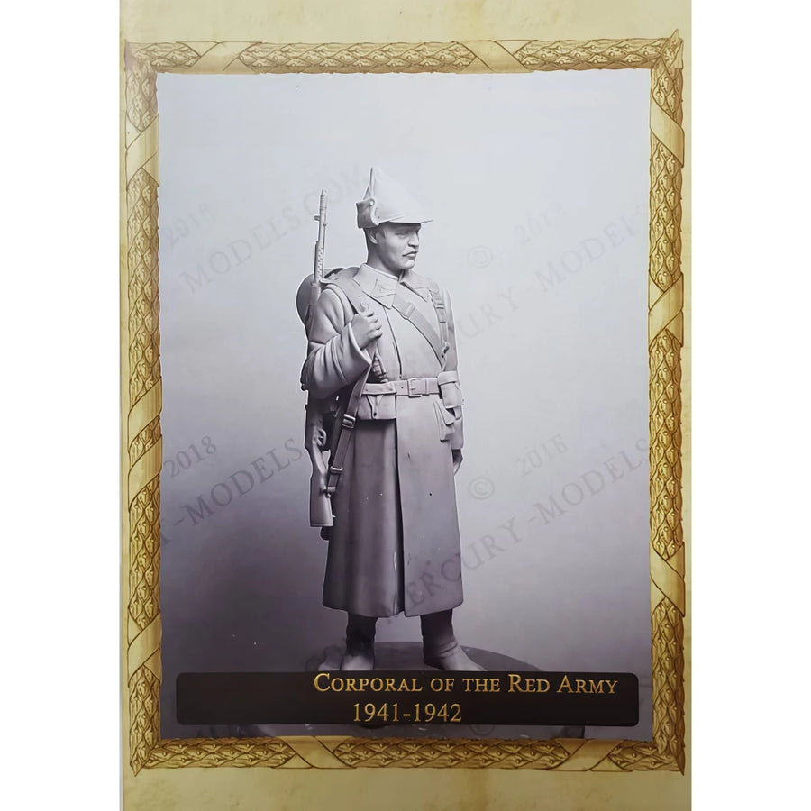 Soviet Red Army Corporal 1941-1942 75mm Resin Figure Kit - 75mm resin model view 2