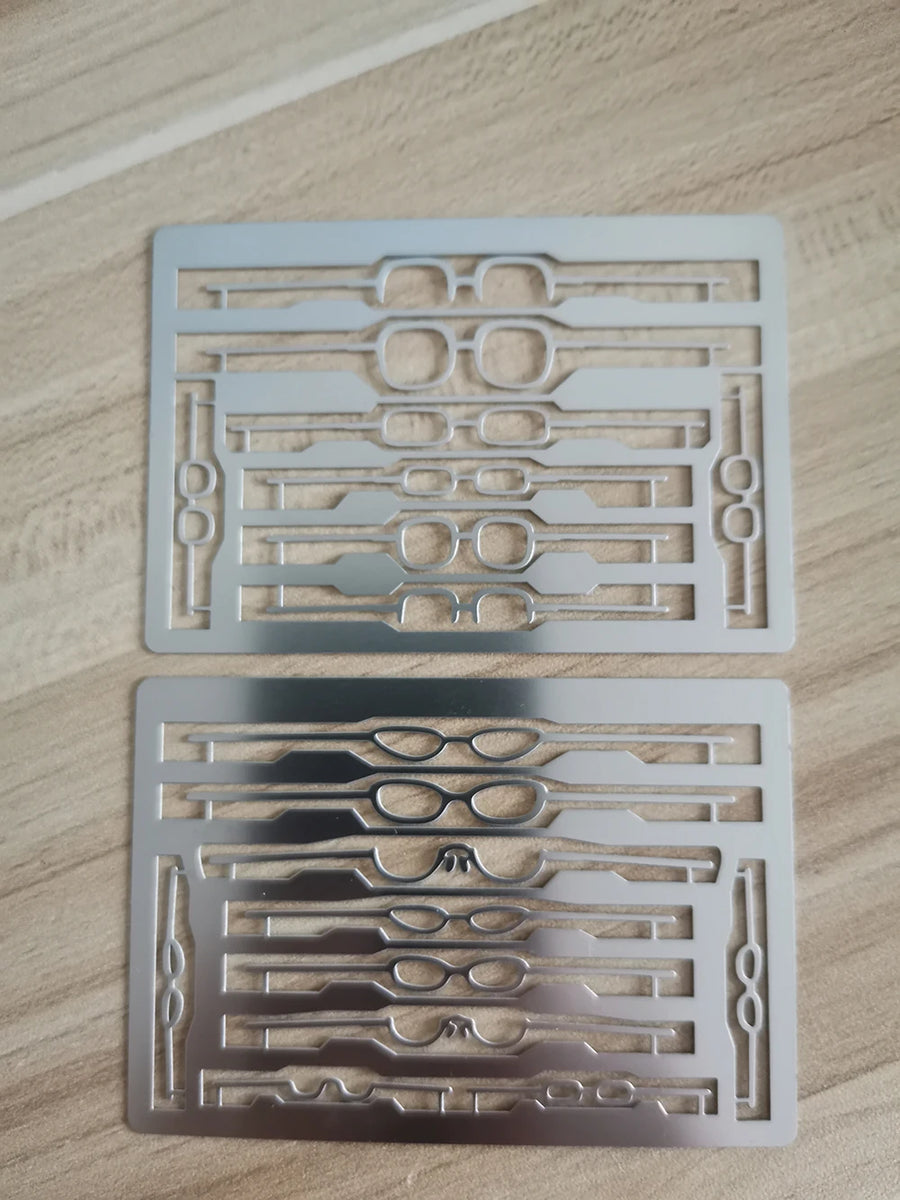 Metal Etched Glasses Accessories Set 1/5 Resin Figure Kit - 1/5 resin model view 3