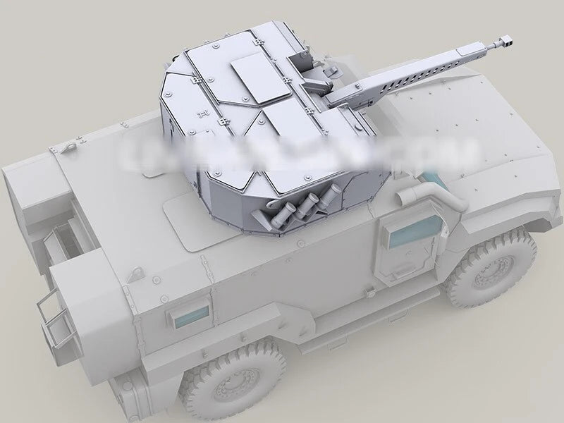 Modern Military Armored Patrol Vehicle with RCWS Turret 1/35 Resin Vehicle Kit - resin model view 2