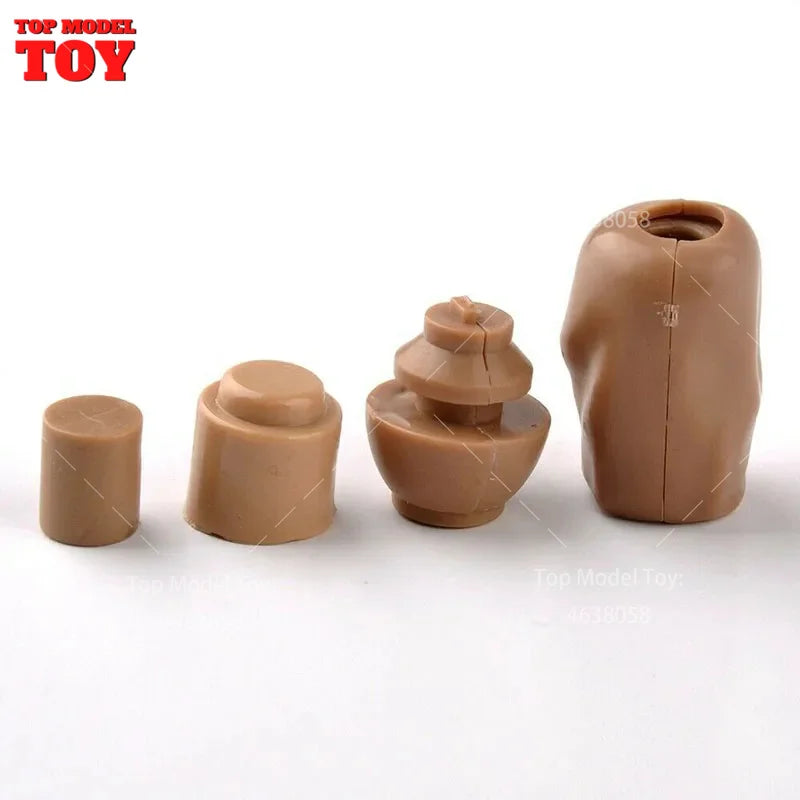 1/6 Scale Soldier Body Parts Resin Connector Kit - Head Neck Foot Joints - 1/6 resin model view 4