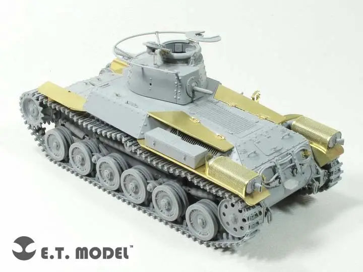 Japanese Type 97 Chi-Ha Medium Tank Early 1/35 Resin Model Kit - 1/35 resin model view 3