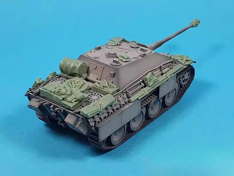 WWII German Jagdpanther Tank Accessories 1/72 Resin Detail Kit - 1/72 resin model view 4