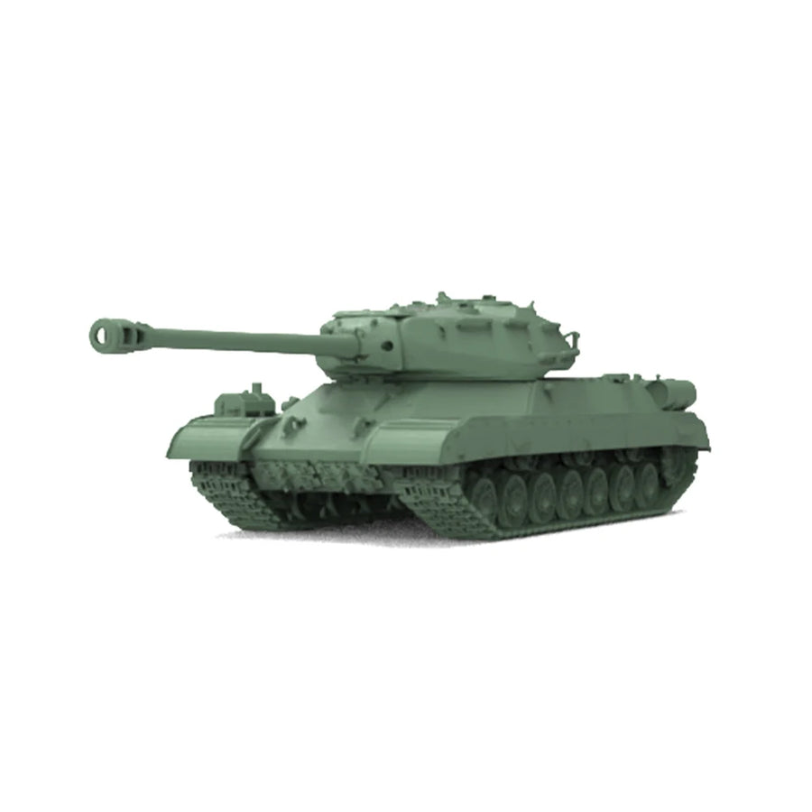 Soviet IS-4M Heavy Tank 1/56 Scale Resin Model Kit - 1/56 resin model view 2