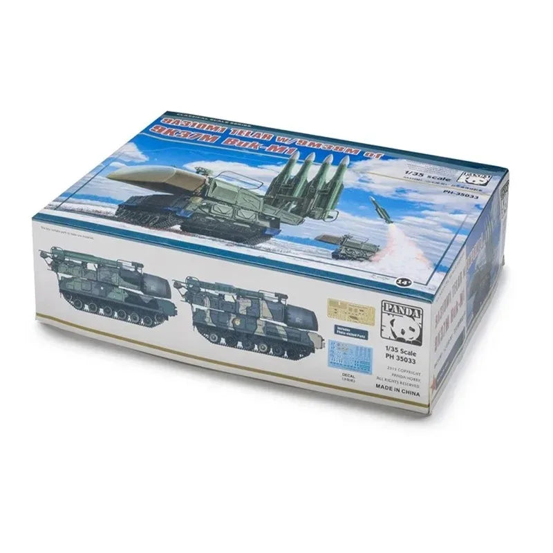 9K317 Buk-M1 Air Defense System 1/35 Resin Model Kit - 1/35 resin model view 3