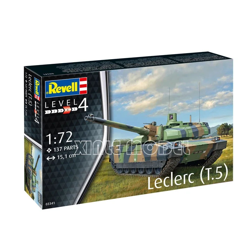 French Leclerc T5 Main Battle Tank 1/72 Scale Resin Model Kit - 1/72 resin model view 5