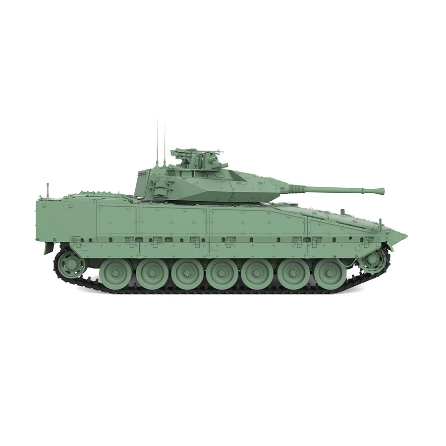 Swedish CV9040C Infantry Fighting Vehicle 1/144 Resin Model Kit - 1/144 resin model view 3