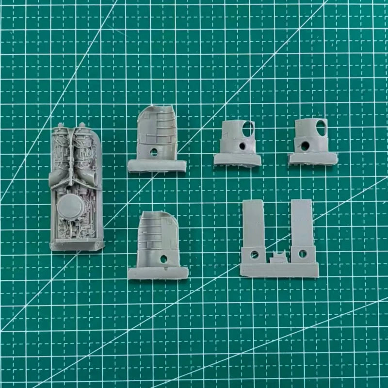 Sea King AEW 2 Helicopter 1/72 Resin Model Kit - 1/72 resin model view 4