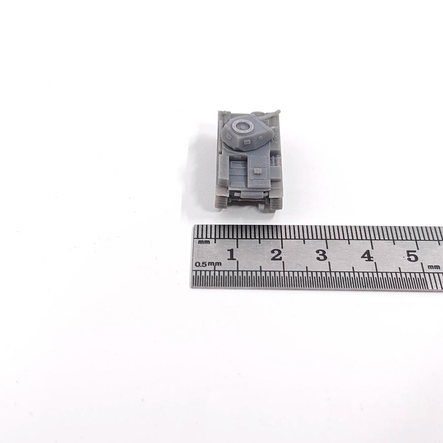 Panzer II Ausf.F WWII German Tank 1/144 Resin Model Kit - 1/144 resin model view 4