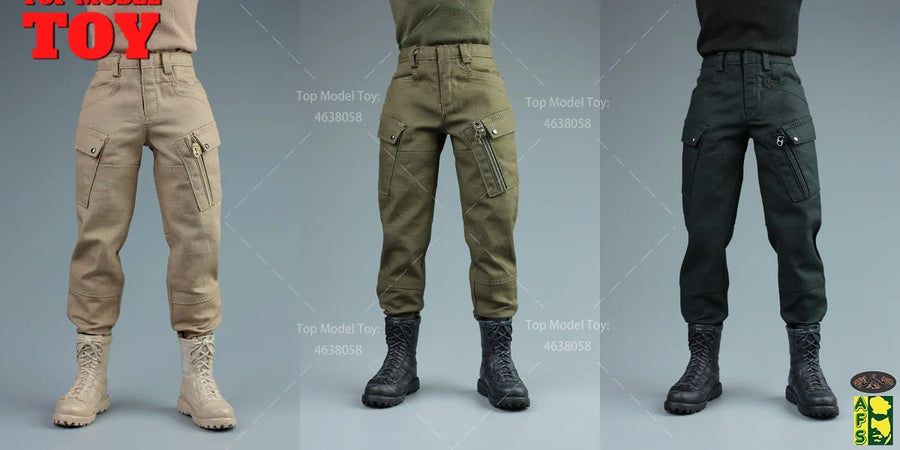 1/6 Scale Tactical Combat Soldier Clothing Set Resin Figure Kit - 1/6 resin model view 3