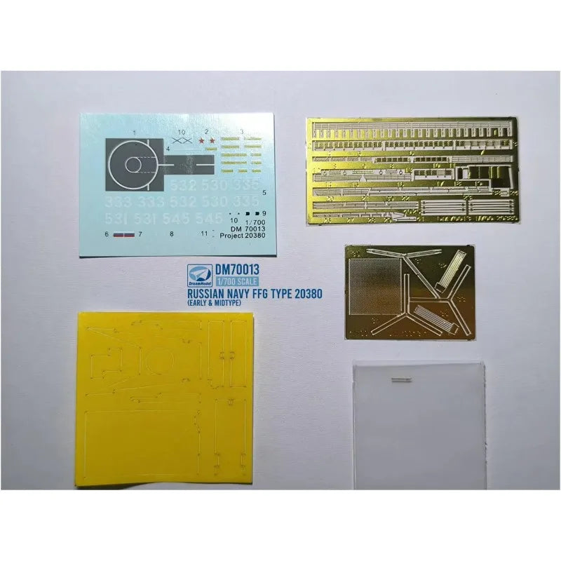 Russian Navy Type 20380 Frigate 1/700 Resin Model Kit - 1/700 resin model view 3