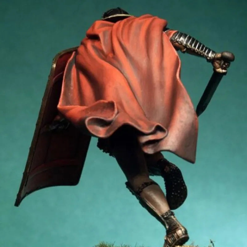 Roman Legionary Centurion with Shield 75mm Resin Figure - 75mm resin model view 4