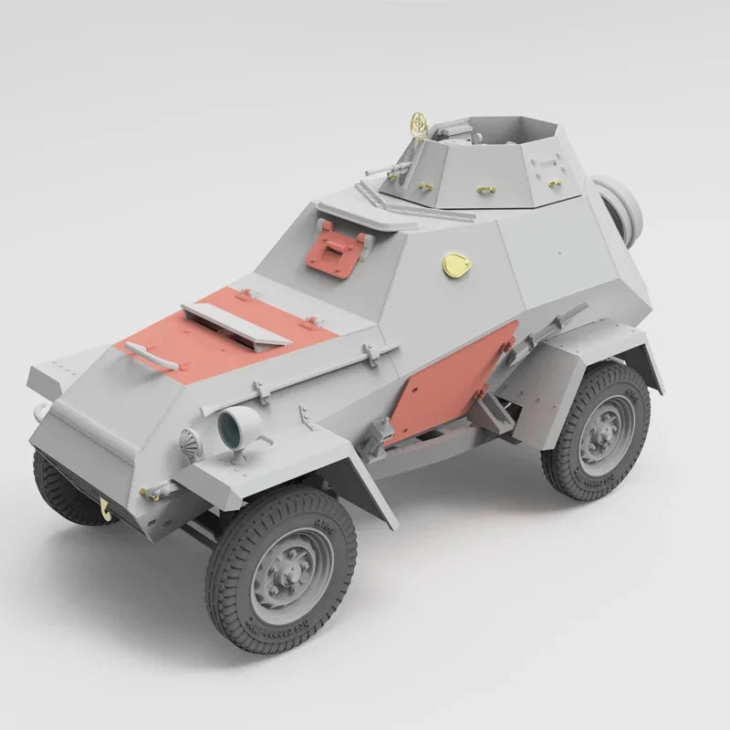 WWII German BA-64B(r) Light Armored Car 1/35 Resin Model Kit - 1/35 resin model view 5