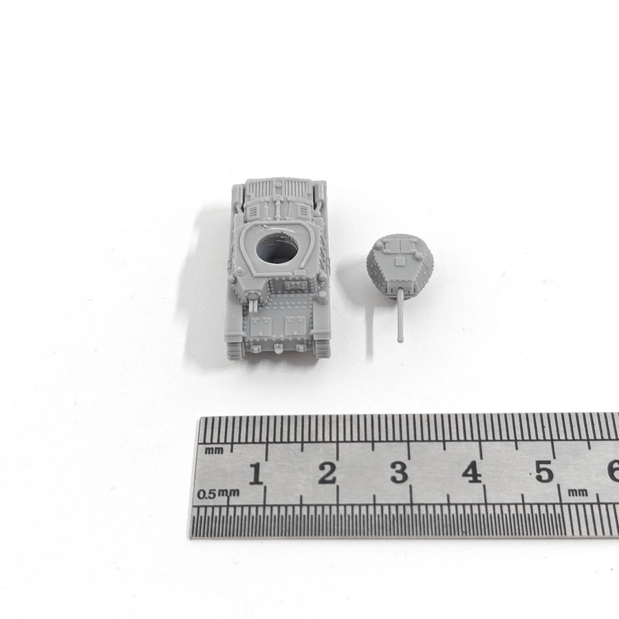 M15/42 Medium Tank 1/144 Scale Resin Model Kit - 1/144 resin model view 5