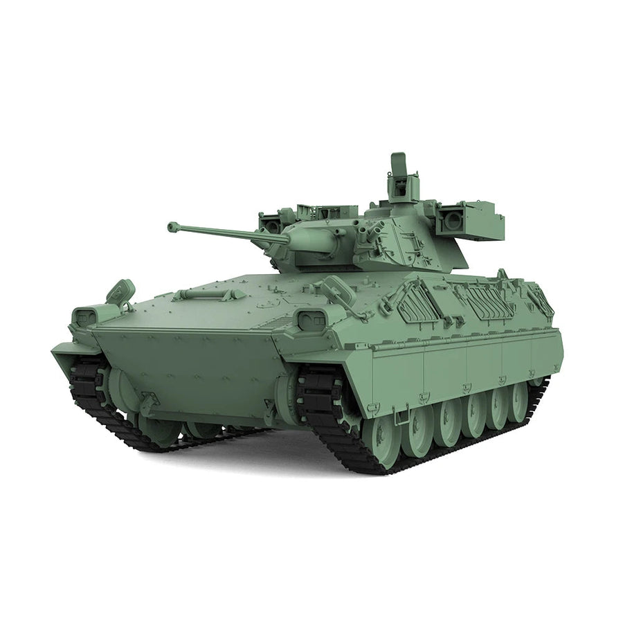 Modern US M2/M3 Bradley Infantry Fighting Vehicle with 25mm Cannon 1/56 Resin Vehicle Kit - unpainted resin model kit