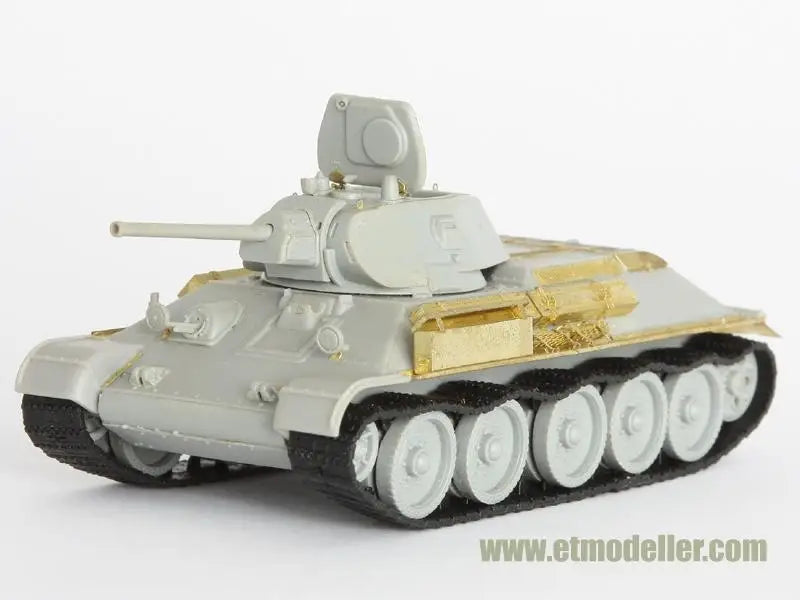 WWII Soviet T-34/76 1941 Tank 1/72 Resin Detail Set - 1/72 resin model view 5