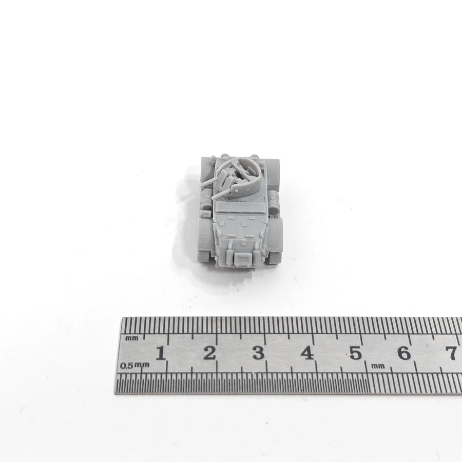 T17E2 Staghound AA Armored Car 1/144 Resin Model Kit - 1/144 resin model view 3