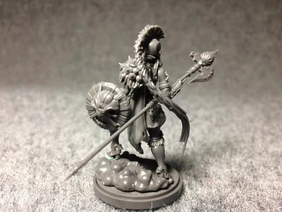 Beauty Soldier A-104 Warrior Goddess 130mm Resin Figure Kit - 130mm resin model view 4