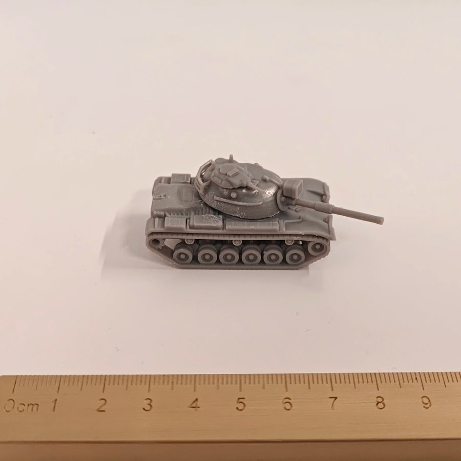 Korean War M48 Patton Medium Tank 1/144 Resin Vehicle Kit - resin model view 3