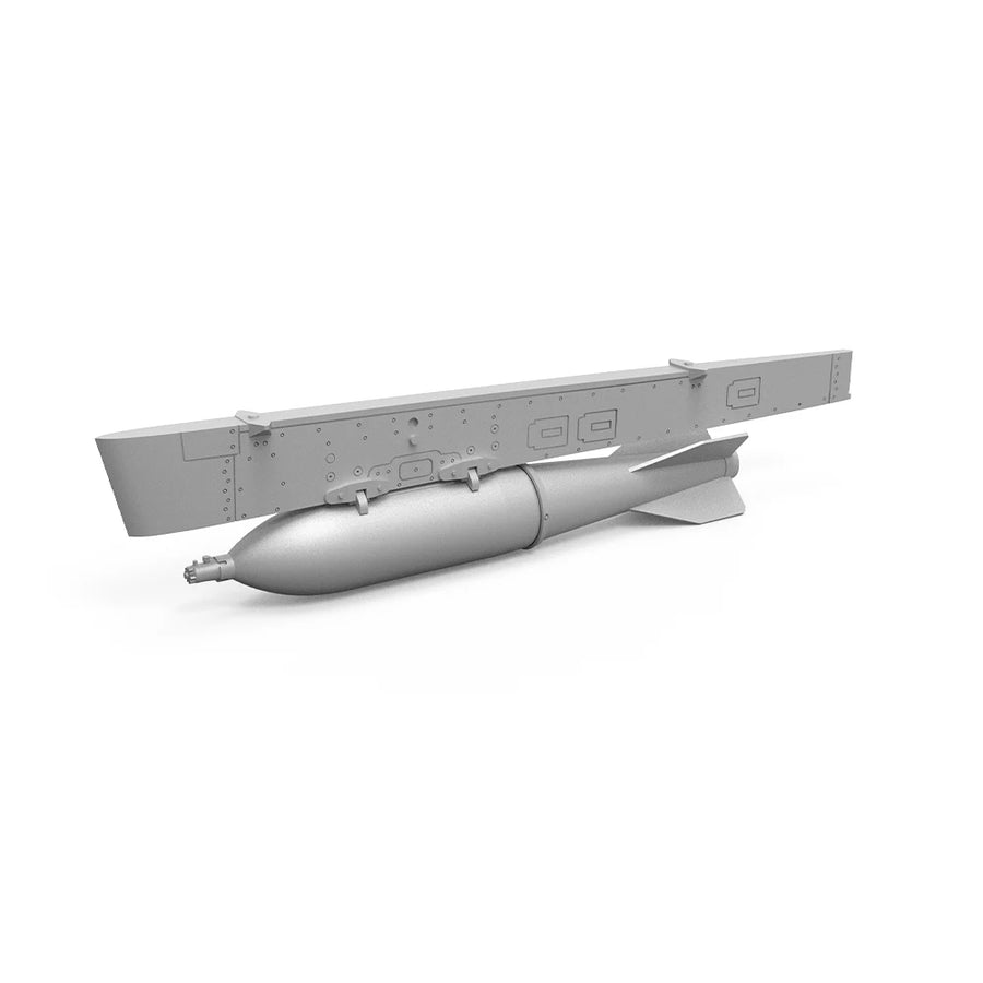 France Mirage 2000 250kg Carrier Pod 1/32 Resin Model Kit Upgrade - 1/32 resin model view 3