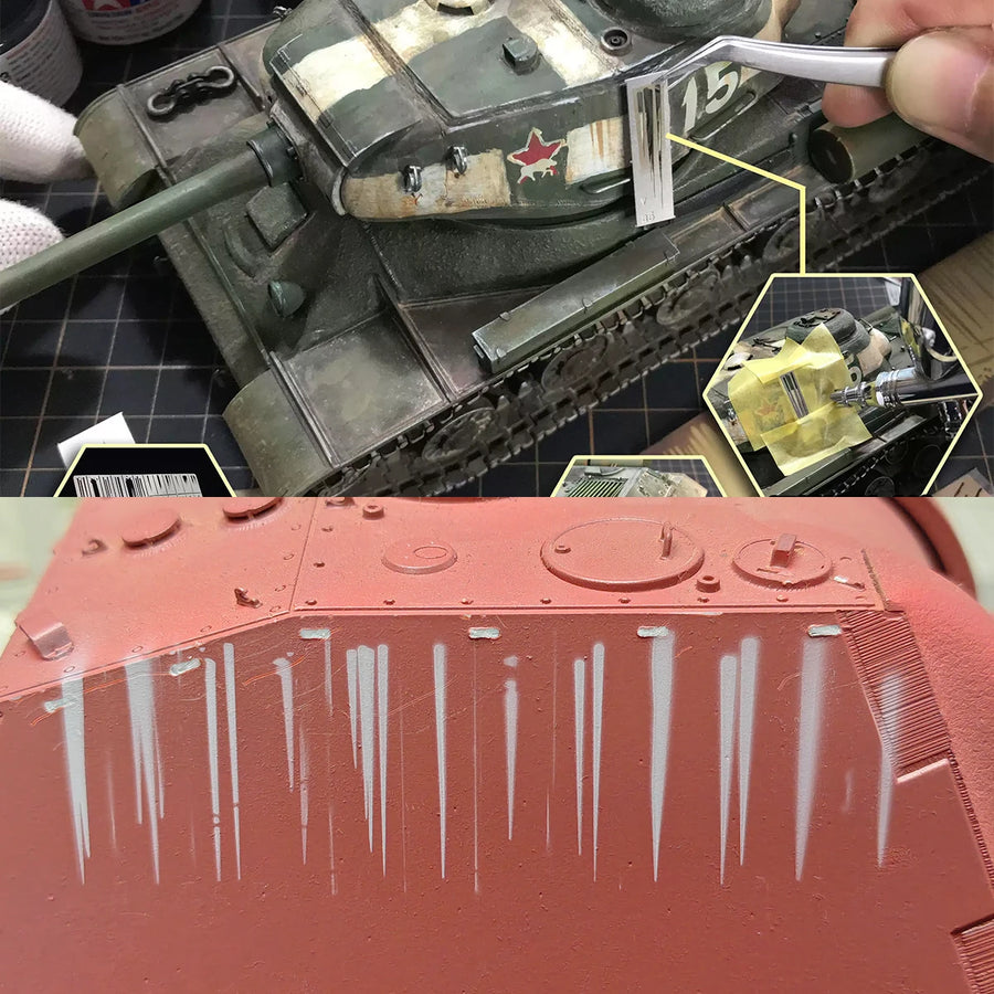 WWII German Tracked Tank Destroyer & Barrel 1/35 Resin Vehicle Kit Set - resin model view 4