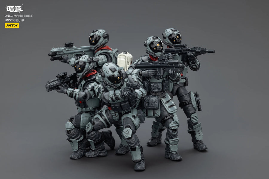 UNSC Mirage Squad 1/25 Scale Resin Military Figure Set - 1/25 resin model view 6