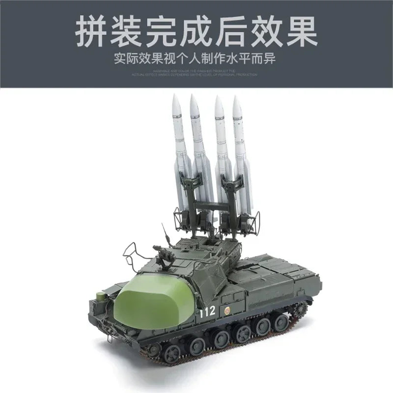 9K317 Buk-M1 Air Defense System 1/35 Resin Model Kit - 1/35 resin model view 2