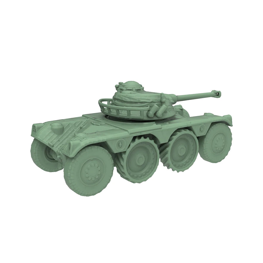 Panhard EBR 1963 French Light Tank 1/220 Resin Model Kit - 1/220 resin model view 2