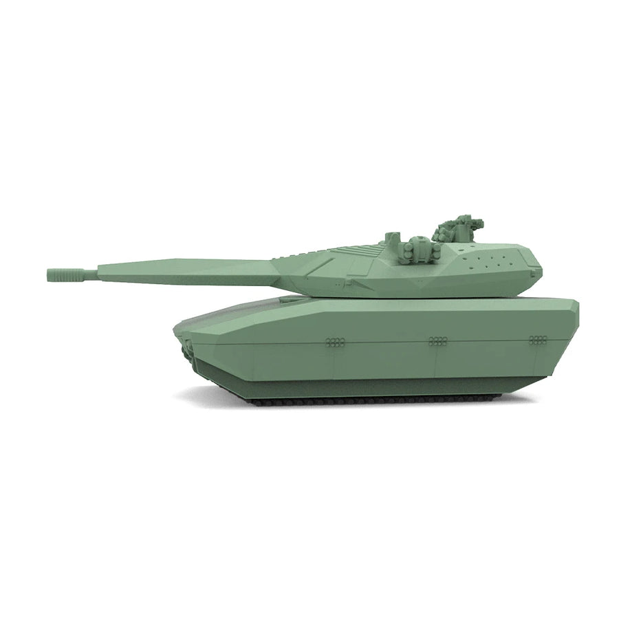Modern Polish PL-01 Main Battle Tank 1/87 Resin Model Kit - 1/87 resin model view 3