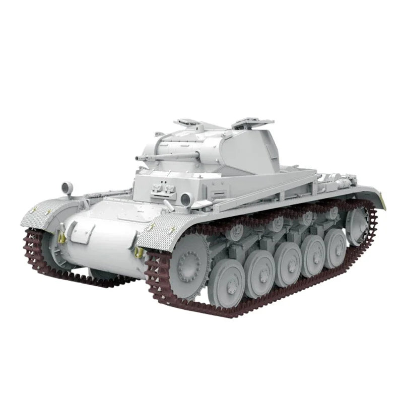 Pz. Kpfw II Ausf. A/B/C 1/16 Resin Model Kit - 1/16 resin model view 5