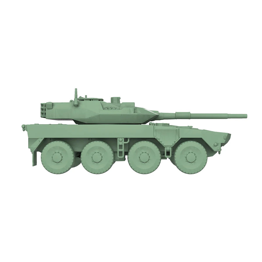 Type 16 MCV 6x6 Wheeled Tank Destroyer 1/87 Resin Model Kit - 1/87 resin model view 2