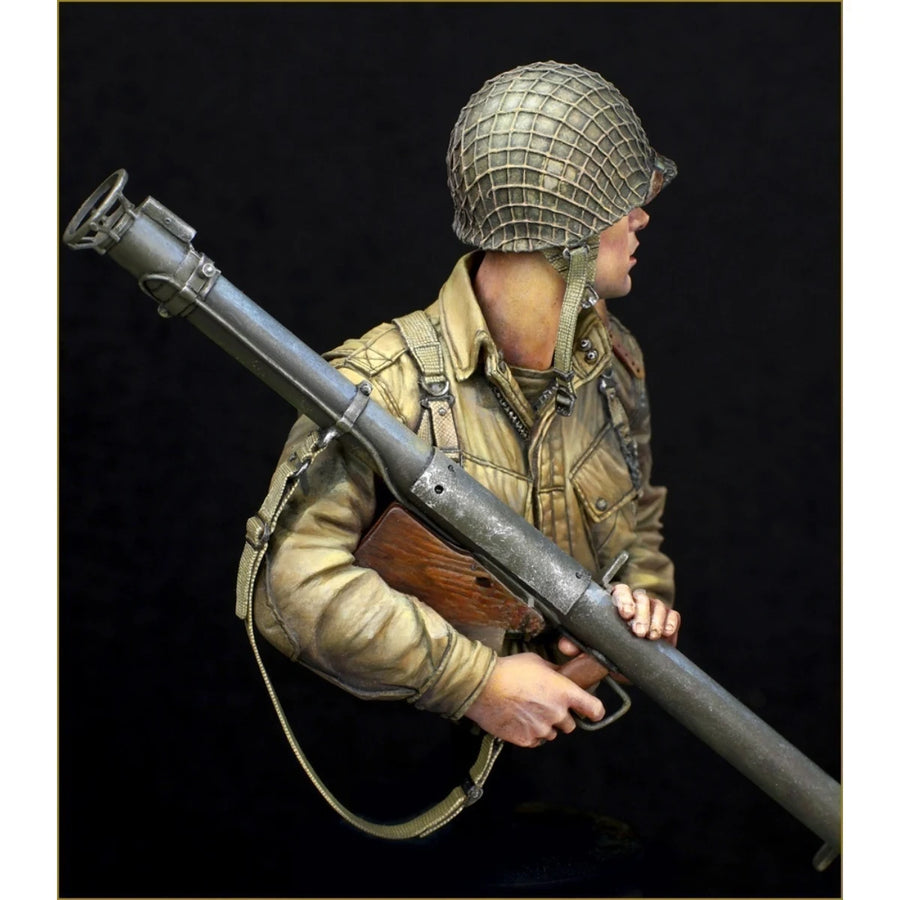 US 101st Airborne Division Soldier 1/10 Resin Bust - 1/10 resin model view 4