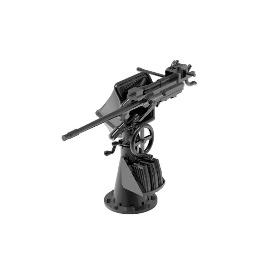 German Navy 20mm Anti-Aircraft Gun 1/200 Resin Model Kit - 1/200 resin model view 2