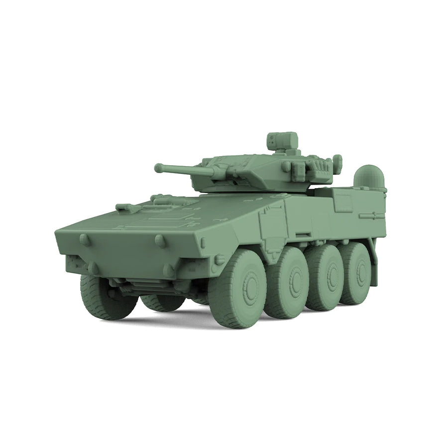 Modern Wheeled Armored Personnel Carrier 8x8 1/35 Resin Vehicle Kit - resin model view 2