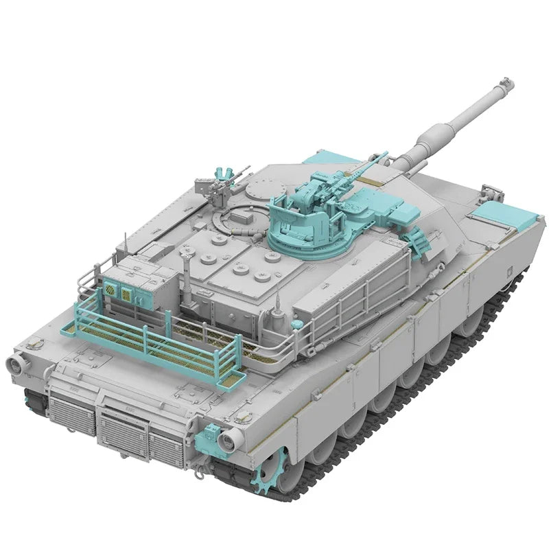 Modern M1A1 Abrams Main Battle Tank 1/35 Resin Vehicle Kit - resin model view 5