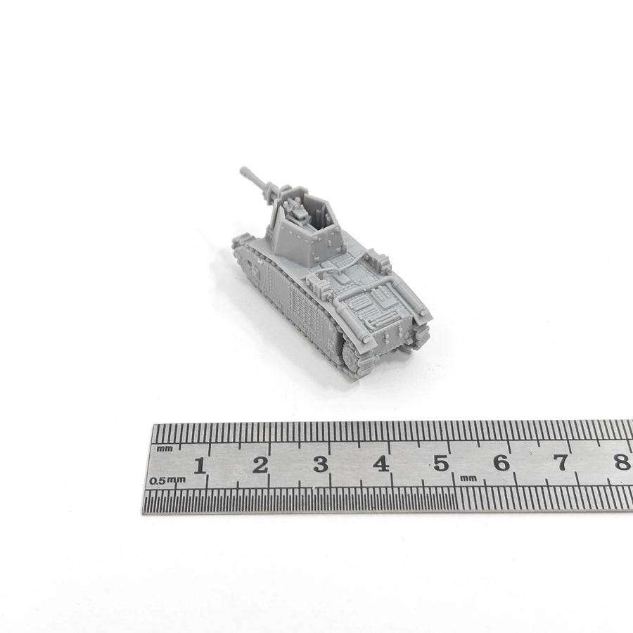WWII German Selbstfahrlafette Howitzer 1/144 Resin Model Kit - 1/144 resin model view 3