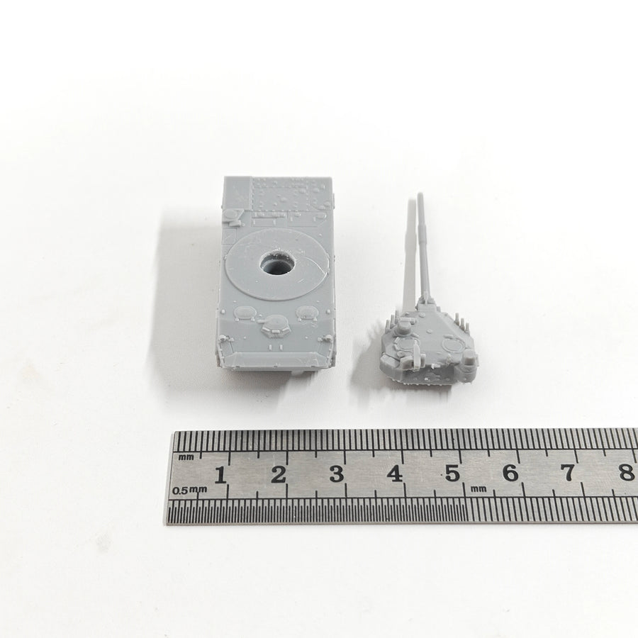 Cold War American Main Battle Tank Micro-Scale Resin Kit - resin model view 5