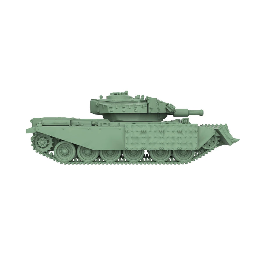 British Centurion AVRE Main Battle Tank 1/56 Scale Resin Model Kit - 1/56 resin model view 2