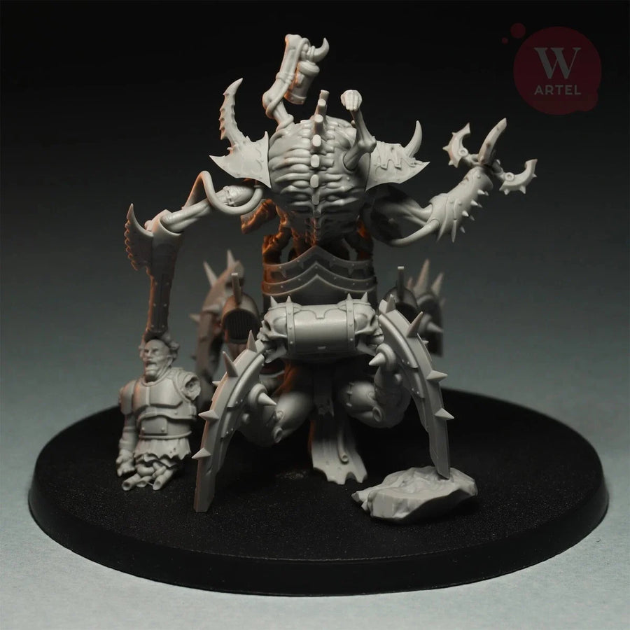Fleshmaster Uriziel T'Bakkon Voidborn Ancients Resin Figure Kit - resin model view 6