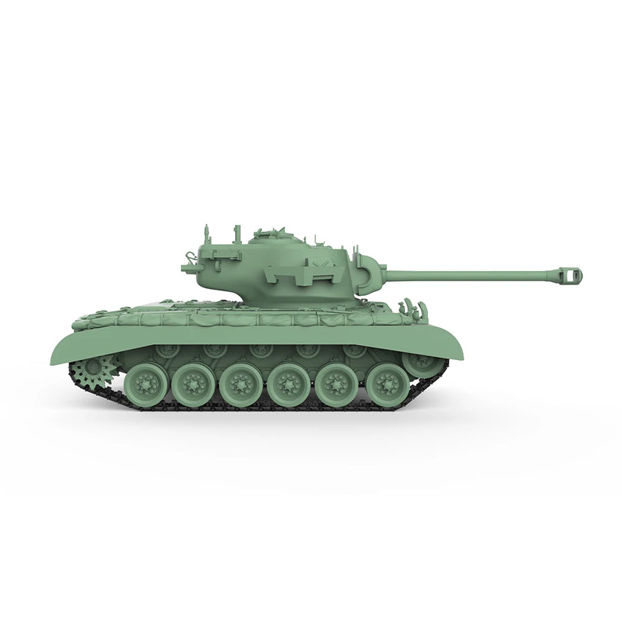 WWII US M26 Pershing Heavy Tank 1/160 Resin Model Kit - 1/160 resin model view 4