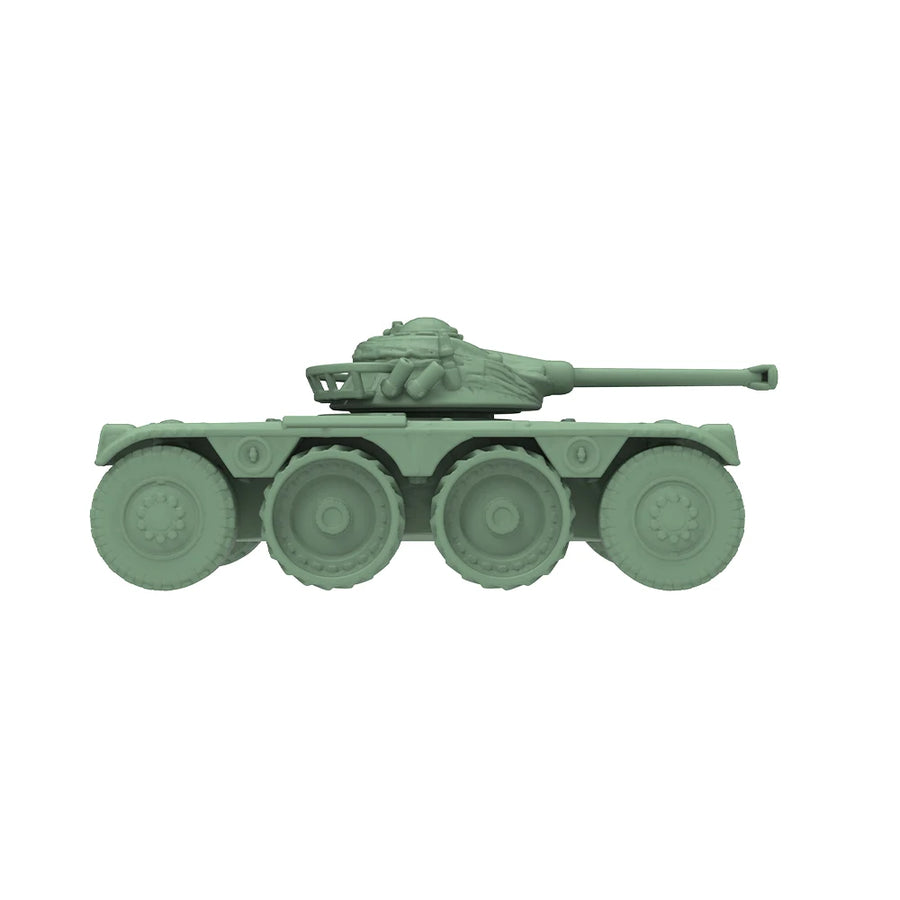 Panhard EBR 1963 French Light Tank 1/220 Resin Model Kit - 1/220 resin model view 3