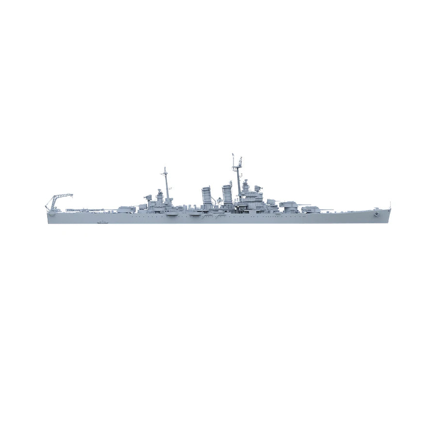 USS Wichita Light Cruiser 1/700 Resin Model Kit - 1/700 resin model view 2