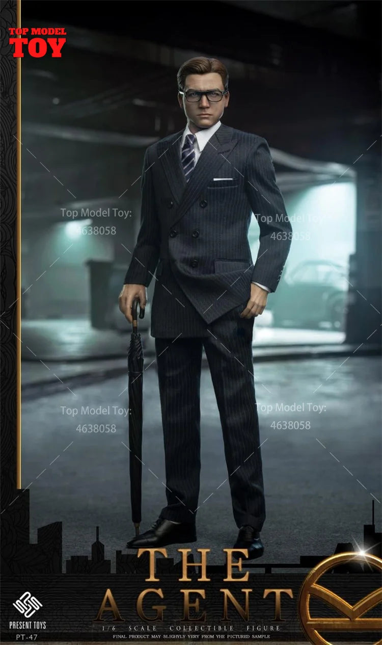 Spy Agent Businessman Assassin 1/6 Resin Figure - 1/6 resin model view 2
