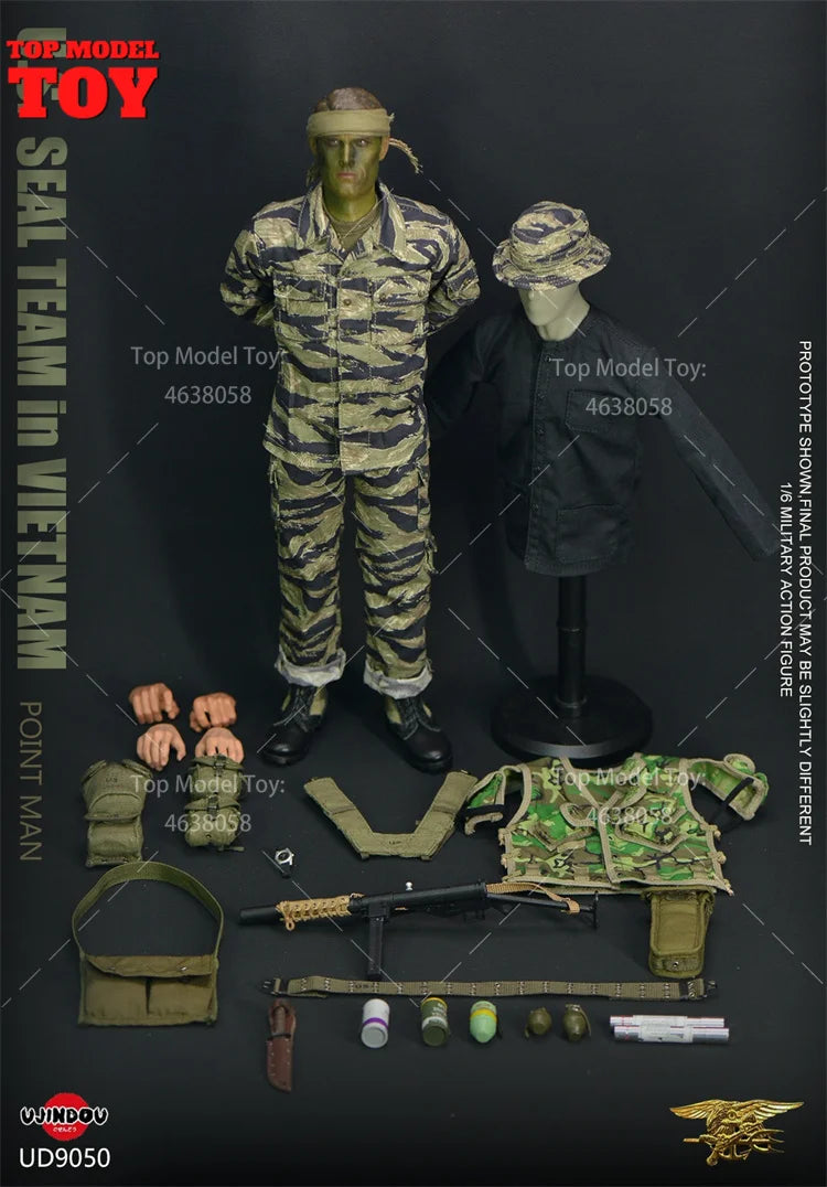 US Navy SEAL Vietnam War 1/6 Resin Figure Kit - 1/6 resin model view 5