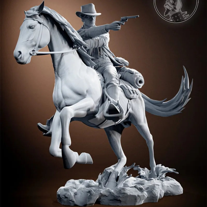 Wild West Gunslinger Tacitus Kilgo 1/24 Resin Figure Kit - 1/24 resin model view 2